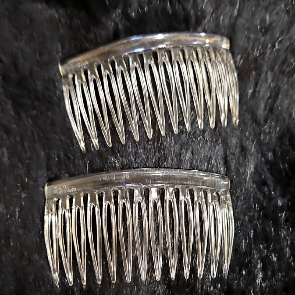FRANCE SET 2 CLEAR‎ HAIR CLIPS